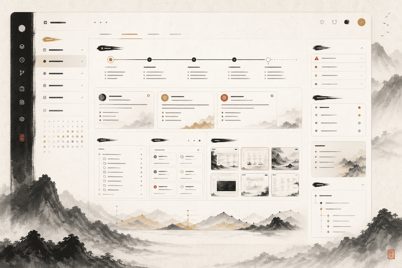 Build Ledger detailed interaction mockup